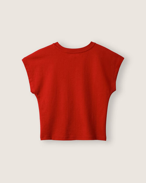 Crop Top Manga Corta