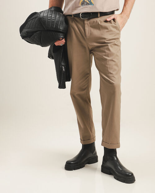 Pantalón Fit Regular Pinzas