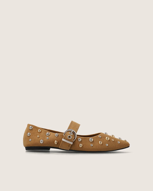 Zapato Flat Con Aplicaciones