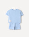 Conjunto Short Y Playera,AZUL ACERO