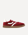 Tenis Rojos Retro,ROJO VINO