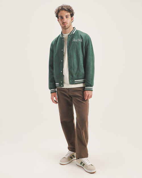 Chamarra Bomber Verde