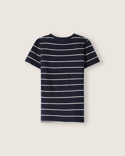 Playera Manga Corta Rayas