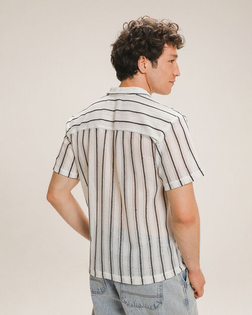 Camisa Relaxed Textura