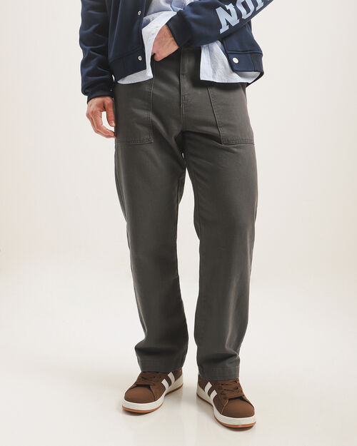 Pantalón Cargo Gris
