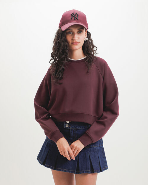 Sudadera Cerrada Roja