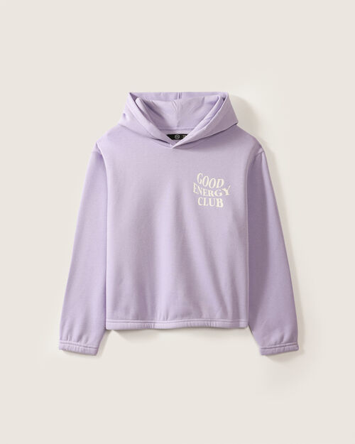 Sudadera Lila Hoodie