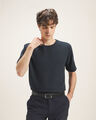 Playera Textura Fit Regular,AZUL ULTRAMAR