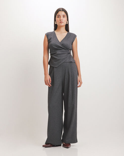 Pantal&oacute;n Negro Textura