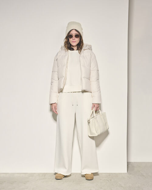Chamarra Beige Cropped