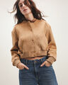 Chamarra Bomber Beige,CAFE