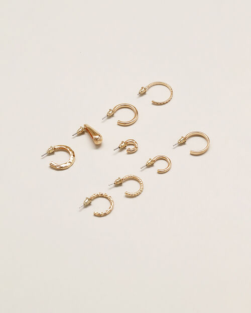 Set Aretes Dorados