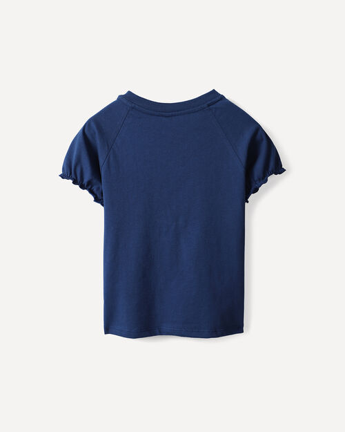 Playera Manga Abullonada