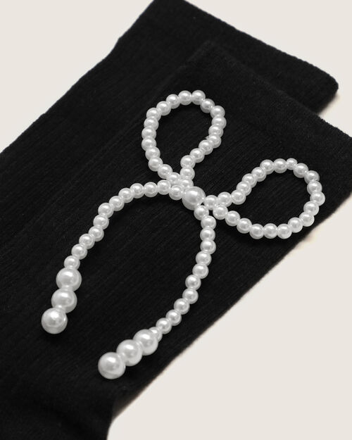 Calcetines Negros Mo&ntilde;o