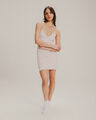 Vestido Pijama Rib,ROSA EMPOLVADO