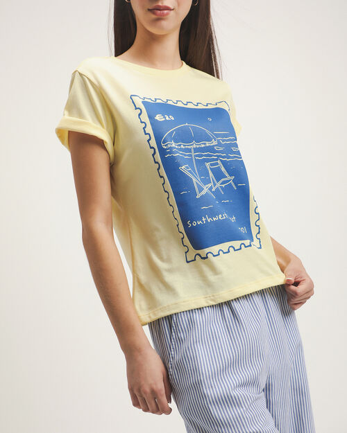 Playera Dise&ntilde;o Playa