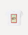 Playera Gr&aacute;fico Cactus,BLANCO