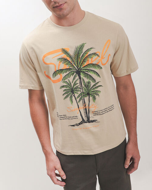 Playera Caf&eacute; Dise&ntilde;o Frontal