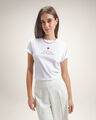 Playera Slim Gr&aacute;fico,BLANCO