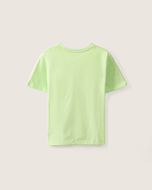 Playera Verde Estampada