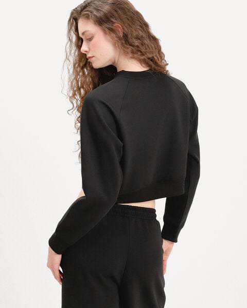 Sudadera Negra Relaxed