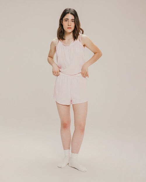 Conjunto Pijama Rosa
