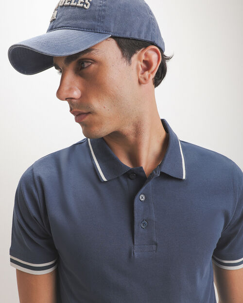 Polo Slim Azul