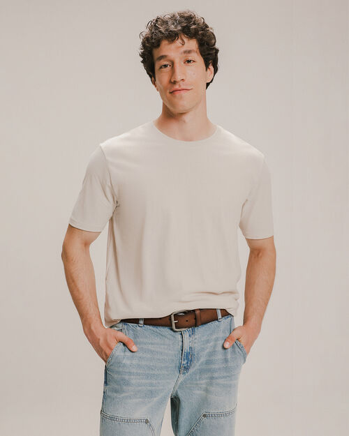 Playera Básica Beige