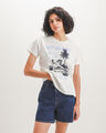 Playera Regular Amarilla,BLANCO P1