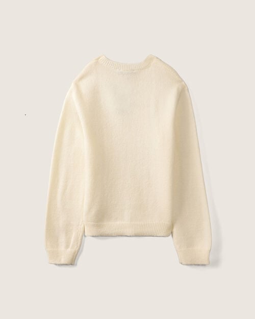 Suéter Beige De Punto