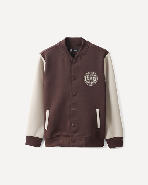 Sudadera Botones Bomber