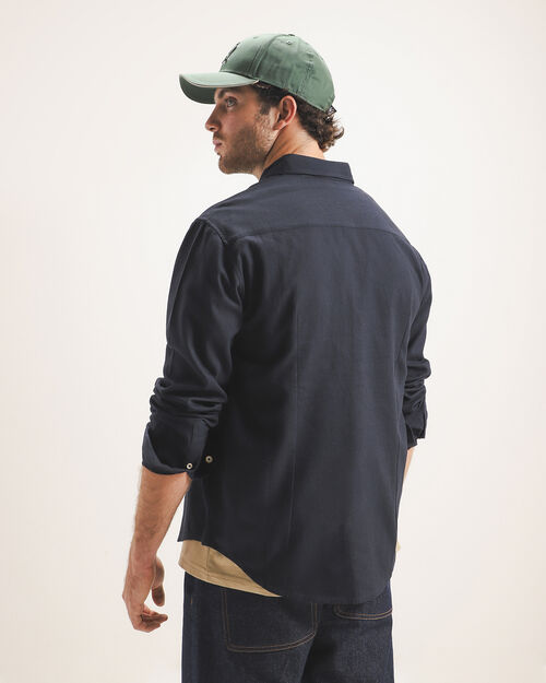 Camisa Azul Fit Regular