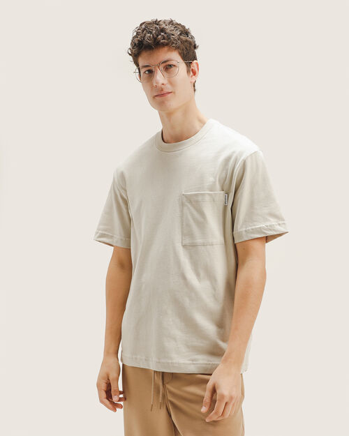 Playera Gris Fit Relaxed