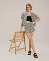 Short Falda Animal Print,BLANCO P1