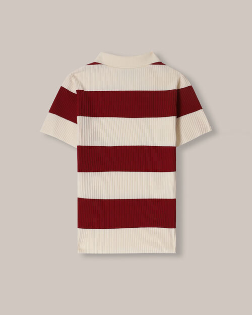 Polo Manga Corta Blanca