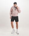 Sudadera Rosa Boxy,PALO ROSA