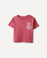 Playera Gris Gr&aacute;fico,PALO ROSA