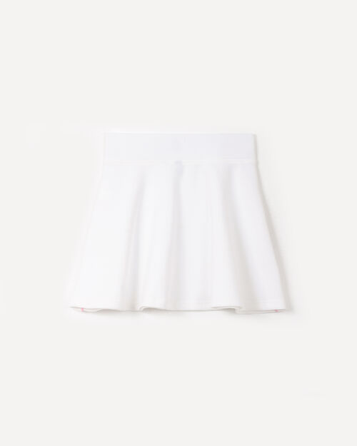 Falda Blanca Contraste