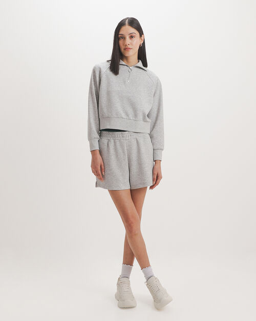 Sudadera Gris Cerrada