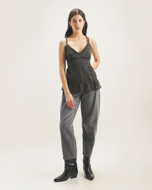 Blusa Tirantes Encaje