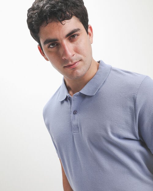 Polo Azul Slim