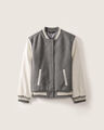 Chamarra Bomber Gris,GRIS