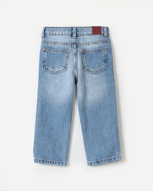 Jeans Straight Destrucciones