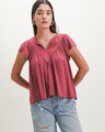 Blusa Rosa Volantes,ROSA PALIDO