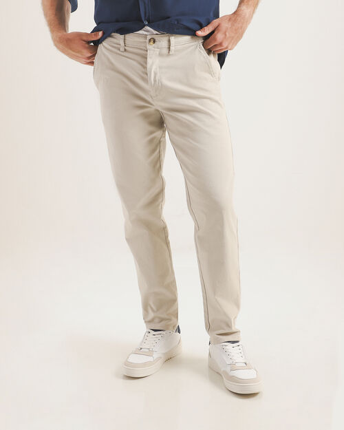 Pantalón Gris Semiajustado