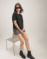 Playera The Rolling Stones Negra,NEGRO