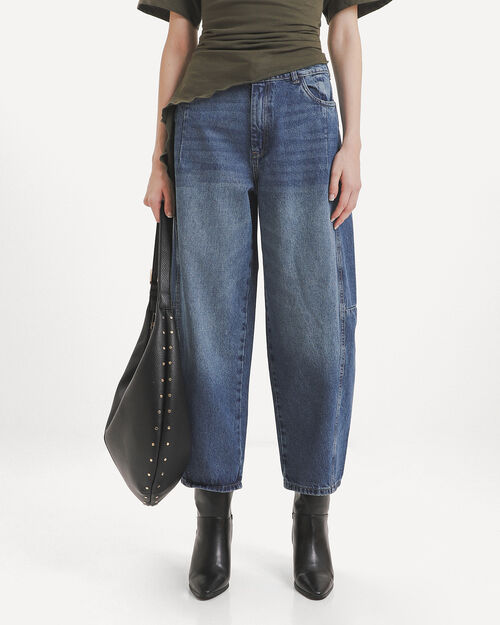 Jeans Azul Barrel
