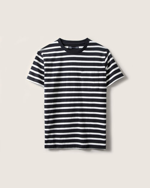 Playera Rayas Manga Corta