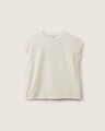 Playera Manga Sisa,BLANCO HUESO