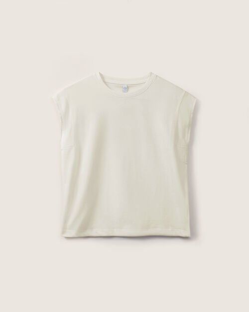 Playera Blanca Sin Mangas